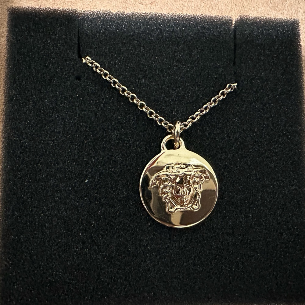 Serpentine Goddess Versace Necklace